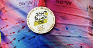 Image de l'article Tour de France Femmes avec Zwift : Pink Lady partenaire du classement par équipe.